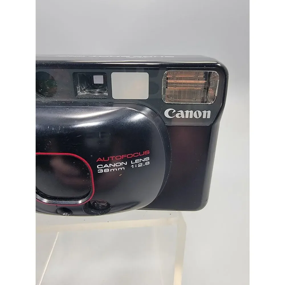 Canon Sure Shot Supreme 35mm Film Camera Point Shoot w/ Case